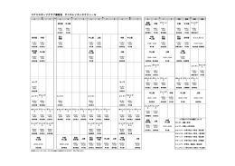 コナミスポーツクラブ海老名 テニスレッスンスケジュール