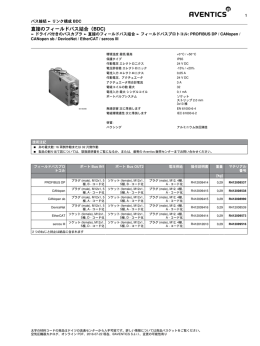 直接のフィールドバス結合（BDC