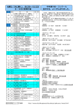 学校だより7月号裏（PDF：158KB）