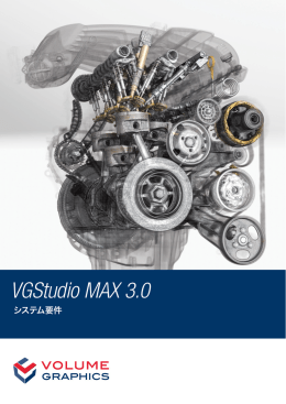 VGStudio MAX 3.0 のハードウェア要件