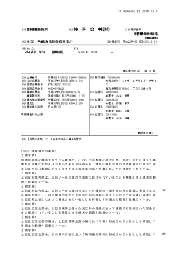 特許第4590455号