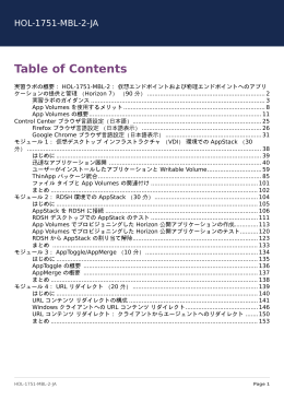 App Volumes - VMware Hands