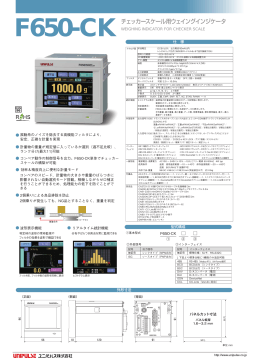 チェッカースケール用ウェイングインジケータ