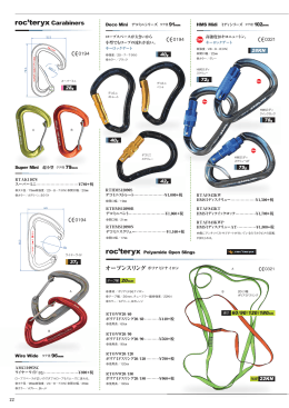 roc`teryx Carabiners