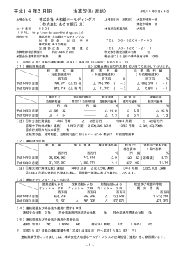 平成14年3月期 決算短信(連結