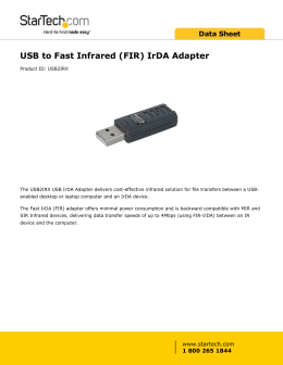 USB to Fast Infrared (FIR) IrDA Adapter