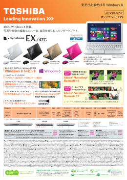 詳細情報 - Dynabook