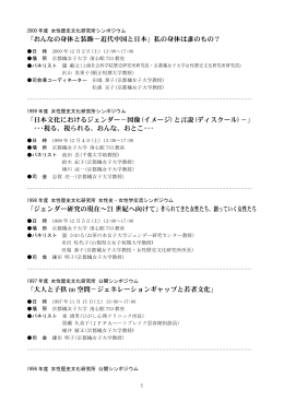 「おんなの身体と装飾－近代中国と日本」私の身体は誰のもの？ 「日本