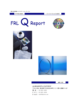 FRL Q report 2013 2Q号