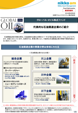 代表的な石油関連企業のご紹介