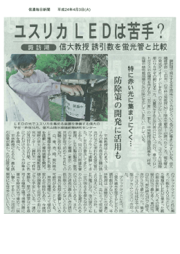 ユスリカ LEDは