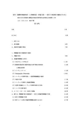 ICC（国際刑事裁判所）と非締約国・非協力国――ICC の実効性の確保