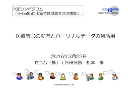 松本氏のプレゼン資料はこちらをクリックください