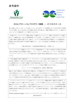 ICCAグローバルプロダクト戦略 - JCIA BIGDr Ver3.2