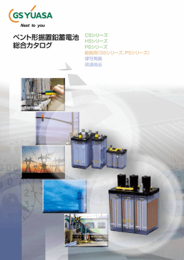 CS シリーズ - 産業用鉛蓄電池