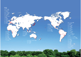 ラテン・アメリカ方面 アジア方面 オーストラリア・オセアニア方面 北米方面
