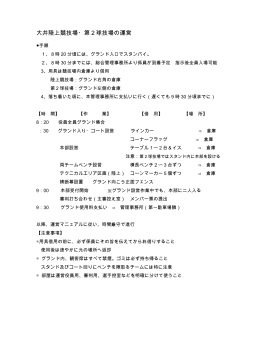 大井陸上競技場・第2球技場の運営