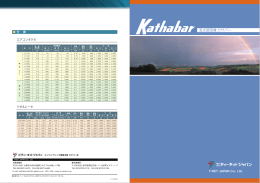 Kathabar（カサバー）パンフレット（PDF）