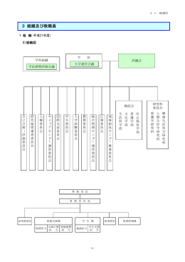 3 組織及び教職員