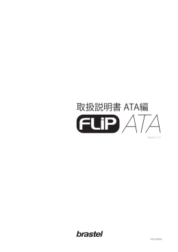 FLIP ATA ユーザーガイド