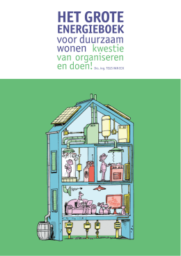Het grote energieboek voor duurzaam wonen - Lente