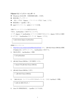 DSpace 1.5.2 installation