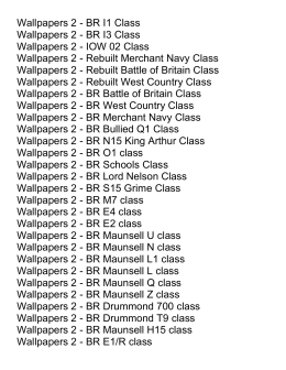 Wallpapers 2 - British Railways Southern