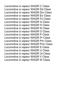 Locomotive &agrave; vapeur Western Australian Government Railways